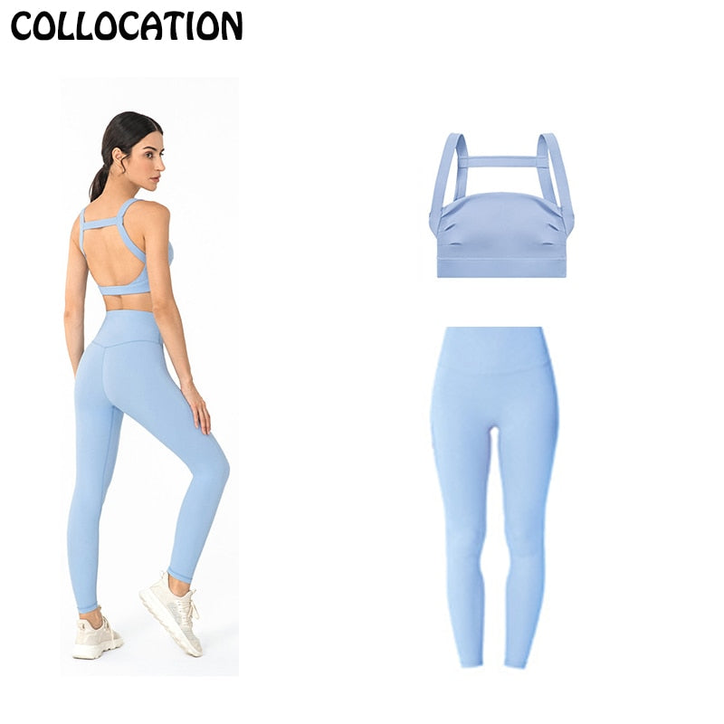 2023 Yoga Bras / Sports / Light / Breathable / Underwear / Strappy / Women / Crubera